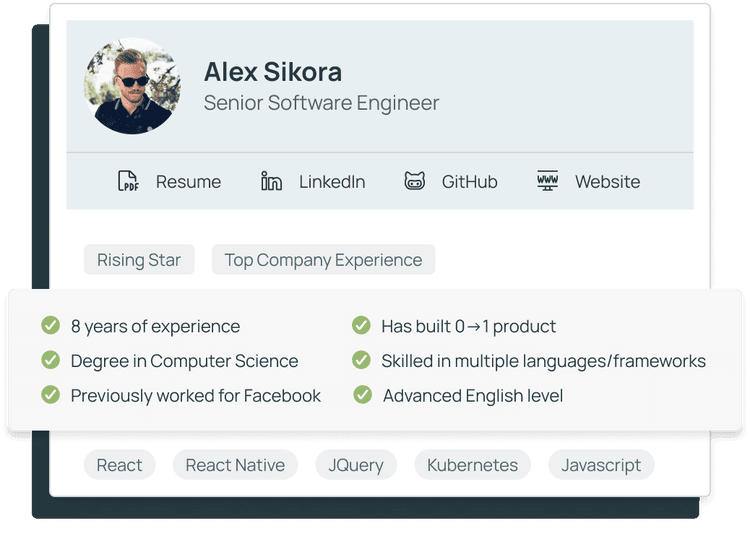 Hiring Plans Flexible developer hiring options for your business